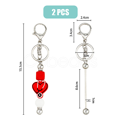 DIY Keychain Making Kit DIY-FH0005-86-1