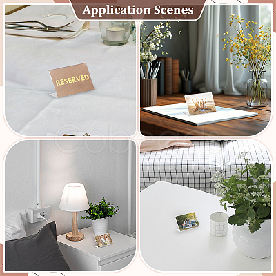15Pcs Acrylic Price Tags ODIS-ME0001-04-1