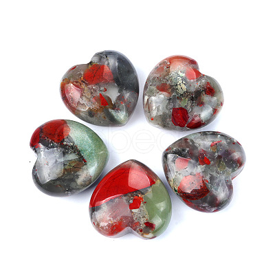 Natural Bloodstone Healing Stones PW-WGA91AE-15-1