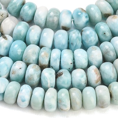 Natural Larimar Beads Strands GG-CBA007A-A01-03-1