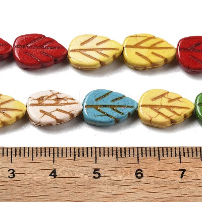 Synthetic Turquoise Beads Strands G-B140-K01-1