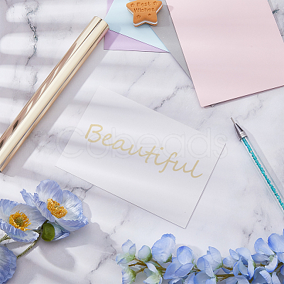 Stamping Hot Foil Paper DIY-WH0320-32A-1