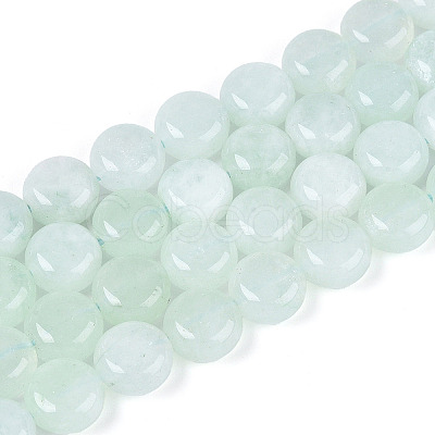 Dyed Natural White Jade Beads Strands G-T143-16C-1