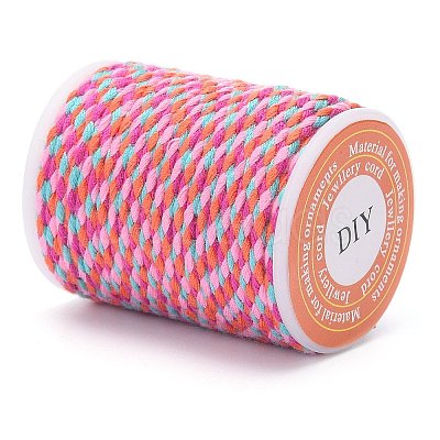 4-Ply Polycotton Cord with Metallic Thread X1-OCOR-Z003-D30-1