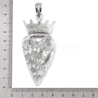 Tibetan Style Alloy Big Pendants PALLOY-D362-02AS-C-1