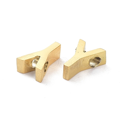 Ion Plating(IP) 304 Stainless Steel Charms STAS-K216-41Y-G-1