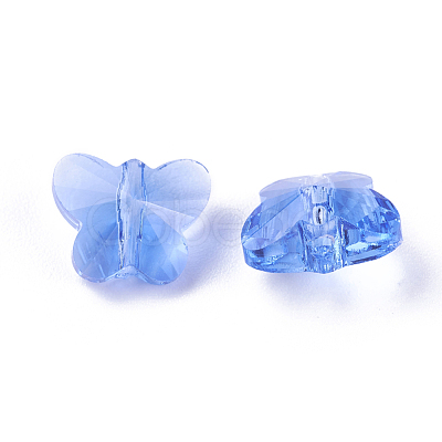 Transparent Glass Beads GLAA-P037-02A-26-1