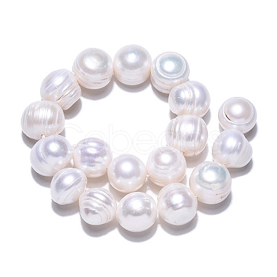 Natural Cultured Freshwater Pearl Beads Strands PEAR-N013-10D-1