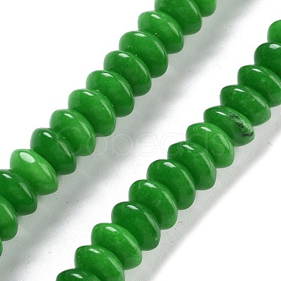 Dyed Natural Malaysia Jade Beads Strands G-P559-A16-02-1