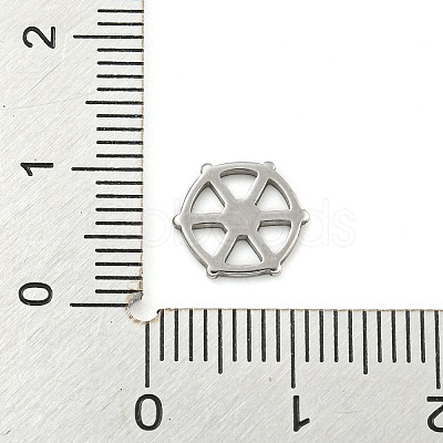 Non-Tarnish 304 Stainless Steel Filigree Joiners STAS-Z076-20P-1