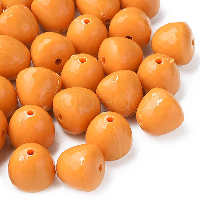 Opaque Acrylic Beads MACR-S373-10A-A07-1