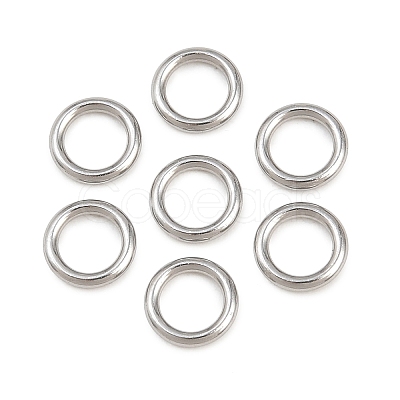 304 Stainless Steel Closed Jump Rings STAS-G393-06P-06-1