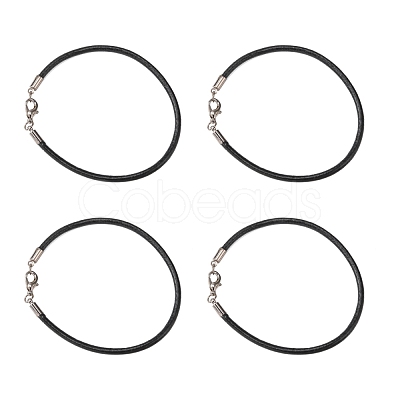 Cowhide Leather Cord Bracelet Making X-AJEW-JB00016-03-1