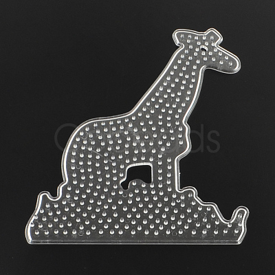 Giraffe ABC Plastic Pegboards used for 5x5mm DIY Fuse Beads X-DIY-Q009-37-1
