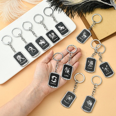 Alloy Enamel Keychain KEYC-YW00022-01-1