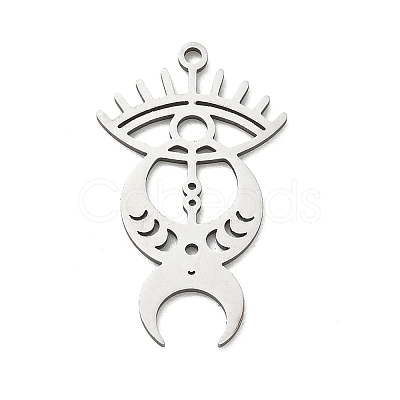 201 Stainless Steel Pendants SA-CBA6FBD-15P-1