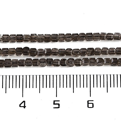 Natural Smoky Quartz Beads Strands G-P553-E06-01-1