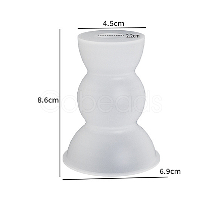 DIY Pillar Candle Holder Silicone Molds SIMO-PW0020-09B-1