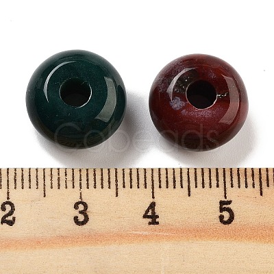 Natural Indian Agate European Beads G-C134-04F-1