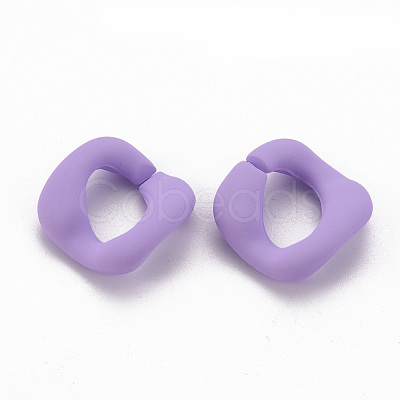 Rubberized Style Acrylic Linking Rings MACR-T041-02B-1