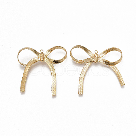 Brass Pendants KK-S350-077G-1