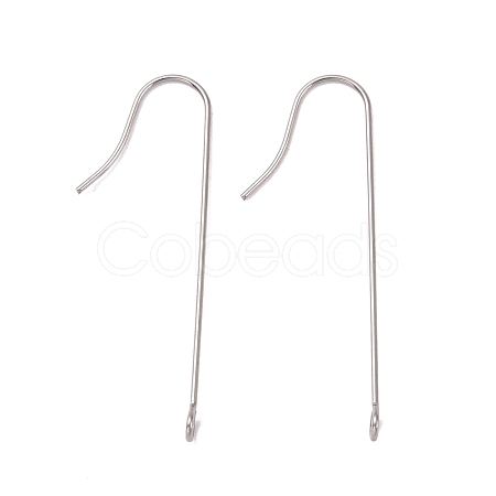 Tarnish Resistant 316 Surgical Stainless Steel Earring Hooks STAS-E027-01A-P-1