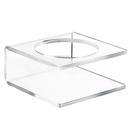 Acrylic Round Ball Display Stand AJEW-WH0282-99B-1