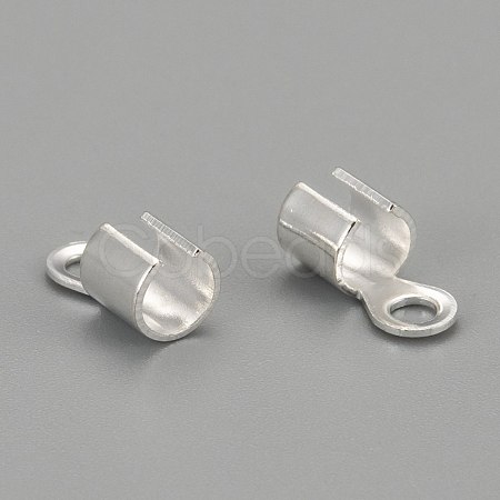 Brass Cord Ends X-KK-E182-S-1