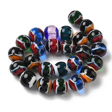 Handmade Lampwork Beads LAMP-K039-40-1