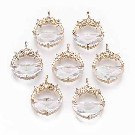 Glass Pendants X-GLAA-T021-01D-1