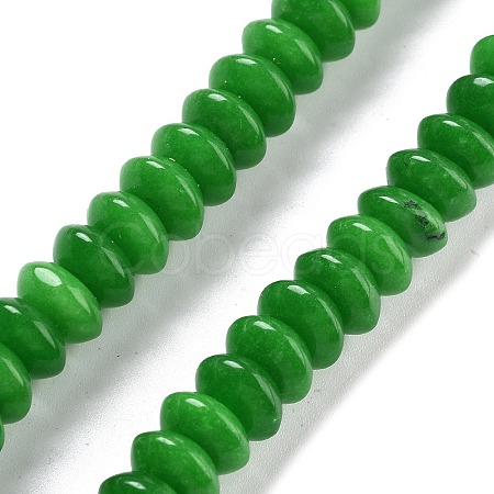 Dyed Natural Malaysia Jade Beads Strands G-P559-A16-02-1