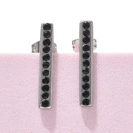 304 Stainless Steel Stud Earrings EJEW-F361-05P-1