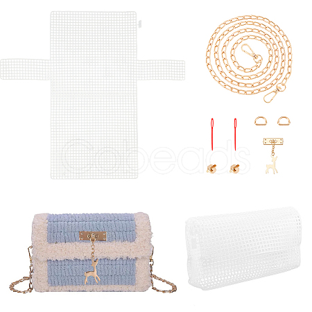 DIY Crochet Bag Making Kits DIY-WH0386-57-1