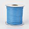 Eco-Friendly Korean Waxed Polyester Cord, Deep Sky Blue, 2mm, about 90yards/roll(80m/roll)