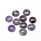 Natural Amethyst Cabochons, Half Round/Dome, 10x4~5mm