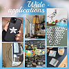 300Pcs Self-Adhesive Acrylic Mosaic Tiles DIY-OC0012-59B-6