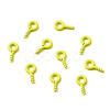 Stoving Varnish 100Pcs Iron Screw Eye Pin Peg Bails FIND-WH0036-29K-1