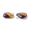 Natural Tiger Eye Pendants G-G956-B42-FF-3