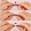 304 Stainless Steel Bayonet Clasps STAS-I013-4mm-MB-5