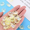 Transparent Acrylic Pendants MACR-S373-73-C03-6