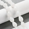 Natural White Jade Beads Strands G-P520-B14-01-1