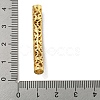 Brass Micro Pave Black  Cubic Zirconia Beads KK-G493-15G-02-3