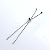 Tarnish Resistant Adjustable 201 Stainless Steel Slider Bracelets Making STAS-S105-JN646-1-1