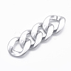 Spray Painted CCB Plastic Linking Rings CCB-R104-01B-03-3