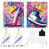 Canvas Drawing Outline Painting Stencils Templates DIY-GW0001-04-1