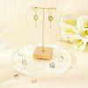40Pcs 4 Colors 201 Stainless Steel Stud Earring Findings STAS-DC0009-82-5