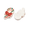 Christmas Opaque Resin Cabochons LS-RESI-XCP0002-66B-2
