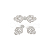2Sets Alloy Interlocking Clasps FIND-BC0013-45B-7