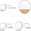 304 Stainless Steel Linking Ring STAS-UN0007-01P-4