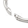 Non-Tarnish 304 Stainless Steel Openable Bangles EJEW-H588-02P-3